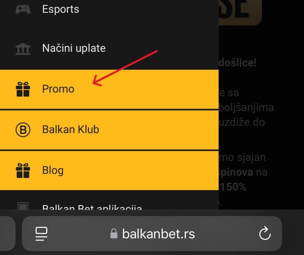 Balkan Bet free spinovi