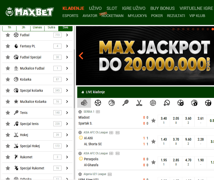 MaxBet Srbija