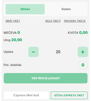 PinnBet provera tiketa